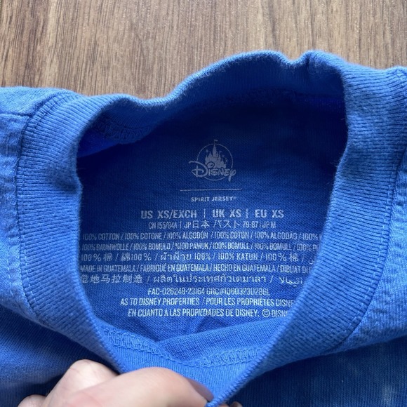 Disneyland Spirit Jersey Shirt Womens XS Stitch Disneyland Resort Tie Dye - Picture 4 of 8